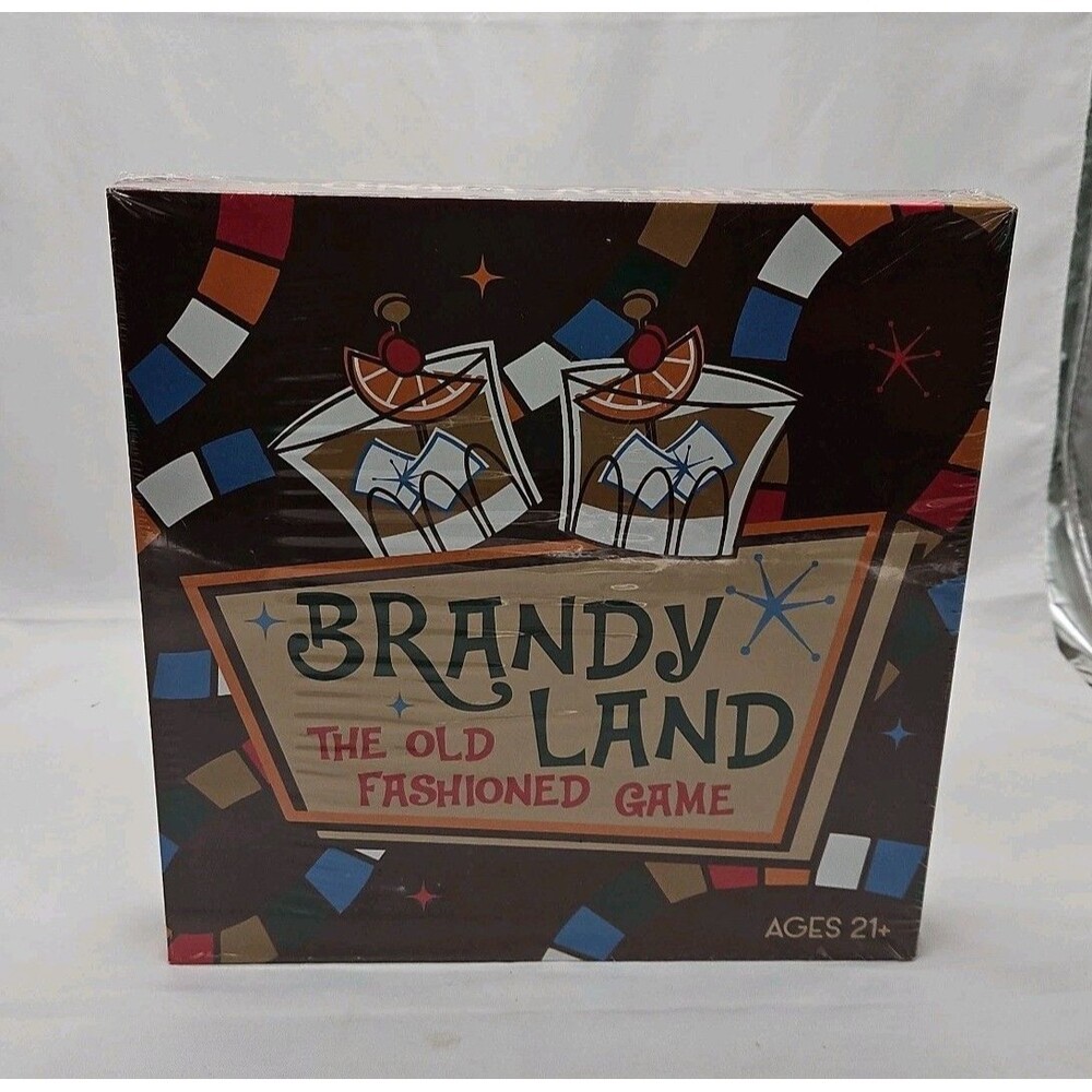 Brandy Land: The Old Fashioned Drinking Board Game, Wisconsin Adult 21+